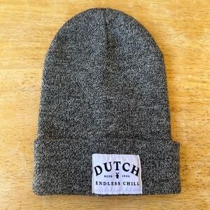 Dutch Bros Heather Gray Endless Chill Beanie Knit Hat